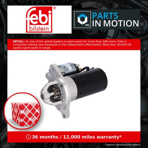 Starter motor 188313 febi - starter,