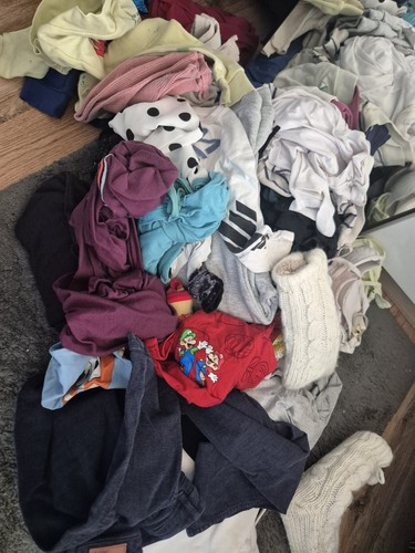 Huge bag mixed grade - bag, clothes