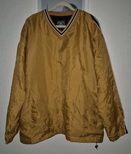 Vintage Steve & Barry's Windbreaker Jacket Baseball Yellow Size Large