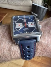 For monaco 22mm luxury leather - for,