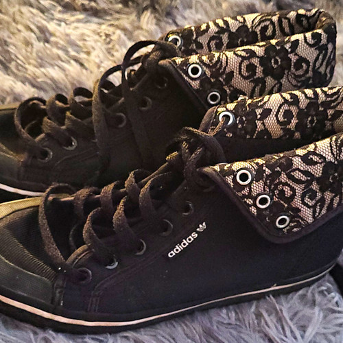 Adidas high top lace up - high,
