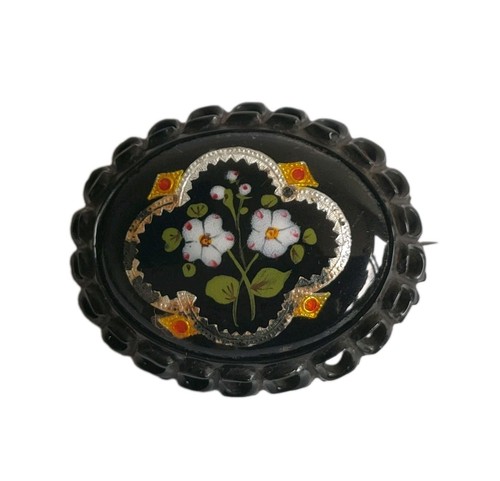 Victorian 1870 whitby jet - whitby,