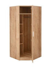 Panama Corner Wardrobe Oak |