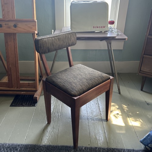 Vintage singer sewing chair - vintage,