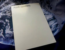 Audi Quattro Sales Brochure -