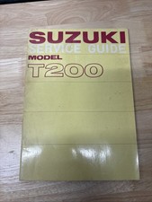 Suzuki T200 Service guide - 1967