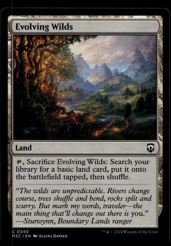 Evolving wilds 340 mtg modern - #340,