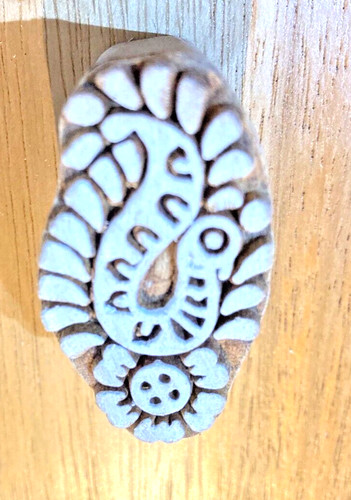 Indian wooden printing blocks - indian,