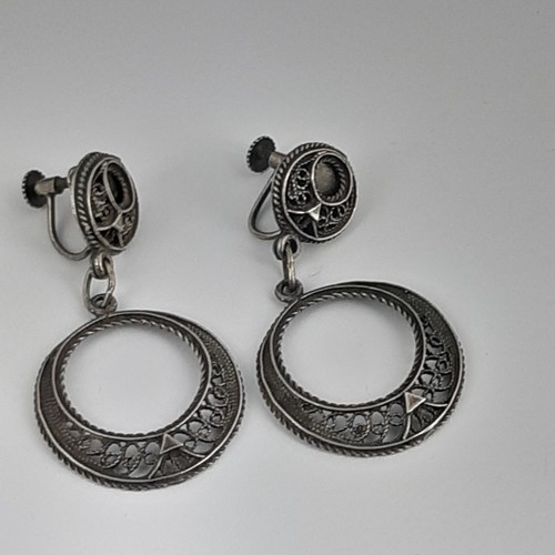 Vintage 835 silver filigree - vintage,