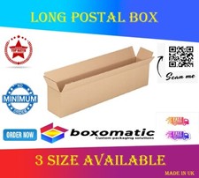 LONG Cardboard Packing Posting Shipping Box POSTAL BOXES Single/Double Wall Box