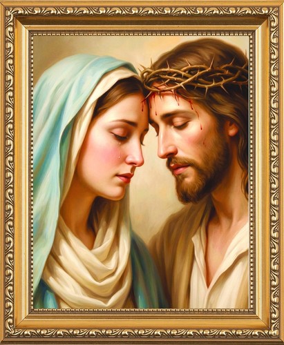Jesus with crown - jesus, &