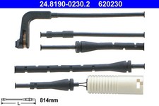 Front warning contact brake - front,