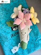Jellycat Bouquet of Flowers - BNWT ✅ 100% Genuine‼️ Perfect forGift 💝