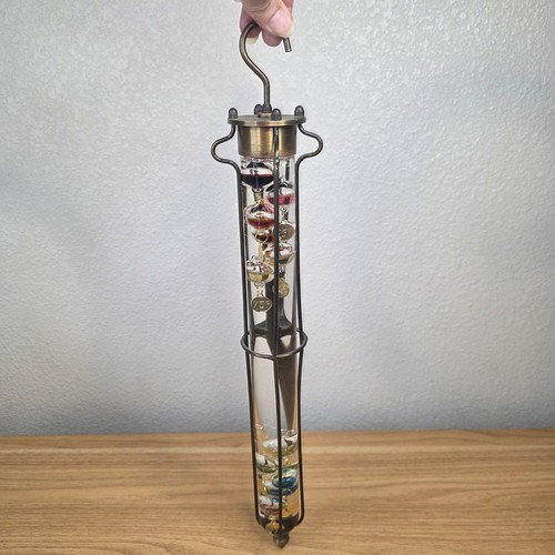 Vintage galileo thermometer - vintage,