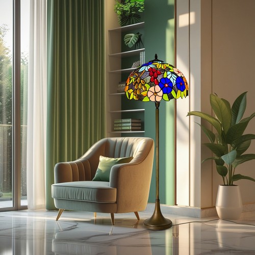 Tiffany floor lamp inch - lamp,