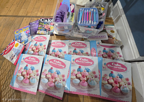 Cake sugar books tools - ,