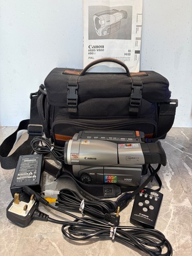 Canon v500e hi8 8mm camcorder - v500e,