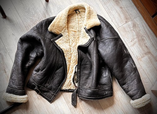Shearling vintage flying - jf,