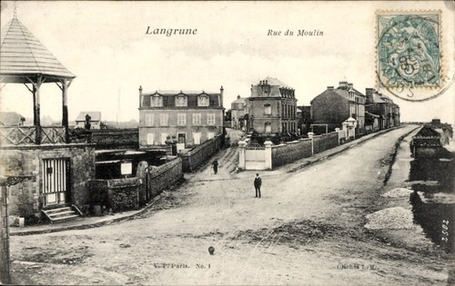 Postcard langrune sur mer - postcard,