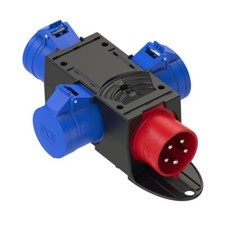 32Amp 5Pin Plug to 3 x 32Amp