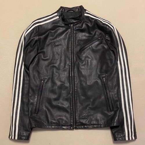 Adidas vespa leather jacket - adidas,