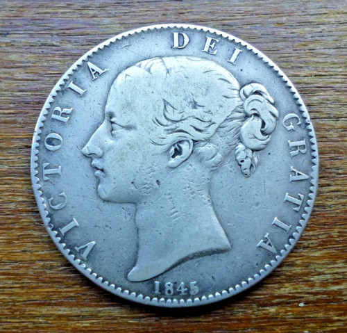 1845 crown coin 925 silver - coin,