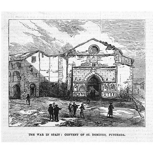 Spain the carlist war convent - spain,