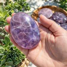 Genuine Amethyst Worry Stone