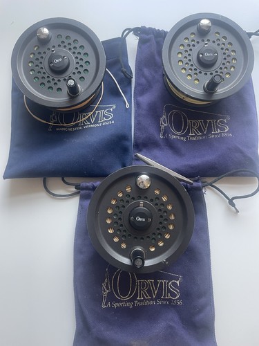 Salmon fishing reel - (orvis), +