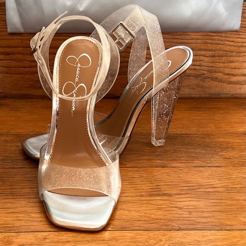 Jessica simpson clear - , glitter