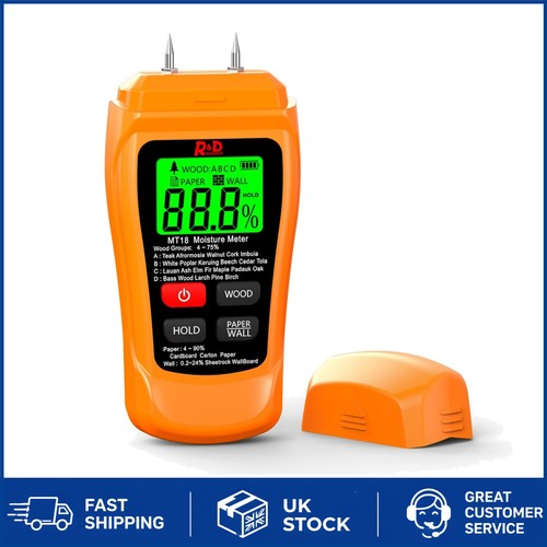 Damp meter accurate - 3-in-1,