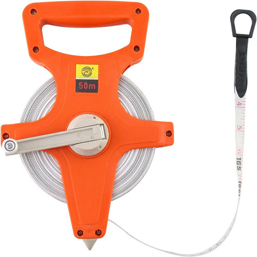 Open reel tape measure - open,