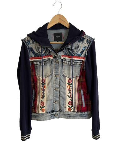 Desigual hooded denim - hooded, jacket