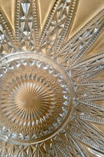 Antique Glass Centre Piece