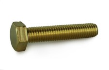 Brass hex set screws fully - brass,