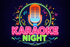 Karaoke Night Neon Look  Metal