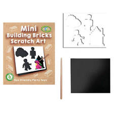 Bulk Wholesale Job Lot 1440 Eco Building Bricks Mini Scratch Art Toys