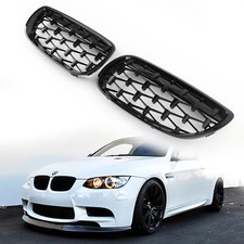 Front Kidney Grille Grill Fits BMW 07-10 E92 E93 328i 335i 2DR Meteor Black UK