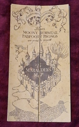 Harry potter the marauders map - harry,