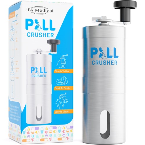 Pill grinder crusher crushes - pill,
