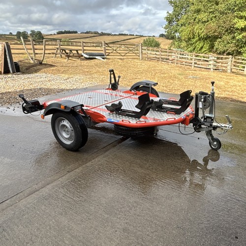 Cochet duo motorcycle trailer - cochet,