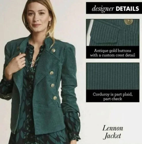 Cabi women lennon jacket - cabi, s
