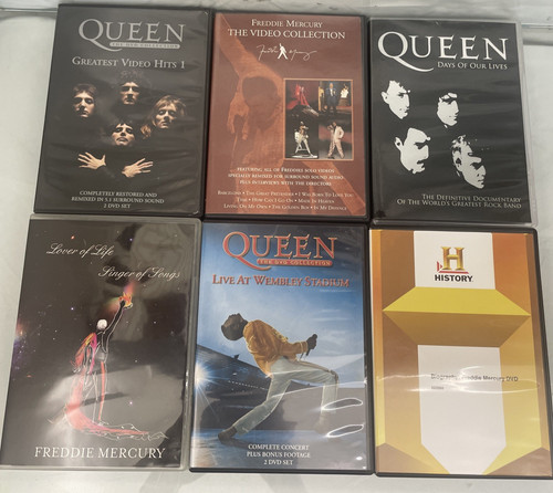 Queen freddie mercury - +, dvds