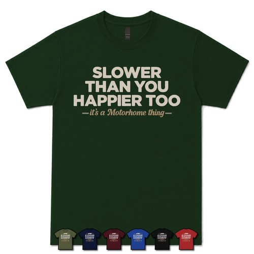 Slower than you happier - than,