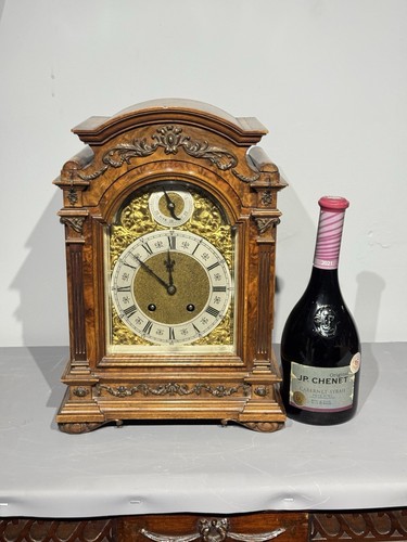 Antique lenzkirch mantle - mantle, clock
