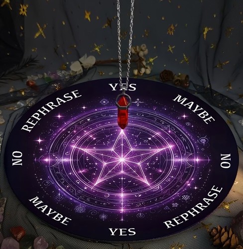 Pendulum dowsing board - board,