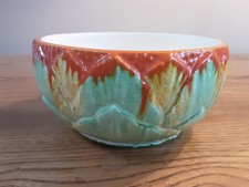 ART DECO THOMAS FORESTER AND SONS PHOENIX FLAMBEAU POTTERY BOWL
