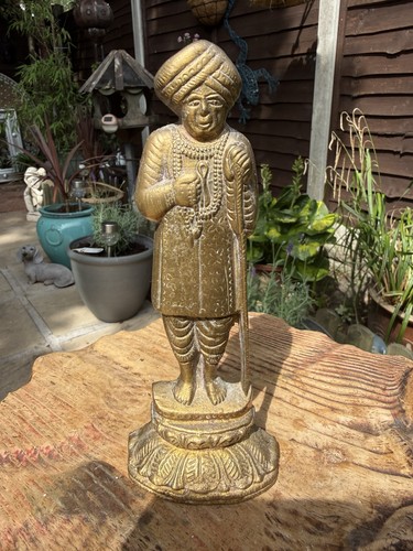 Brass lord jalaram bapa - brass,