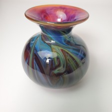 Vintage 1977 Hand Blown Studio
