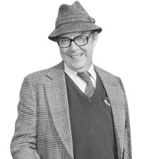 Eric Morecambe (BW) Half Body